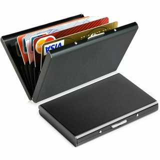 Ví Đựng Thẻ Tín Dụng / Danh Thiếp RFID Bằng Thép Chất Lượng Cao