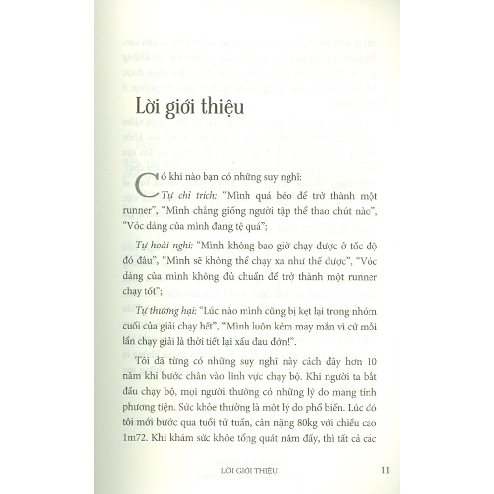 Sách - Chạy Trong Chánh Niệm - Thiền Định Để Chạy Bộ Tốt Hơn Và Sống Vui Khỏe