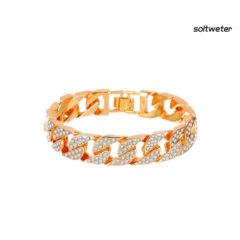 Vòng Tay Dây Xích Đính Đá Thời Trang Cho Nữ