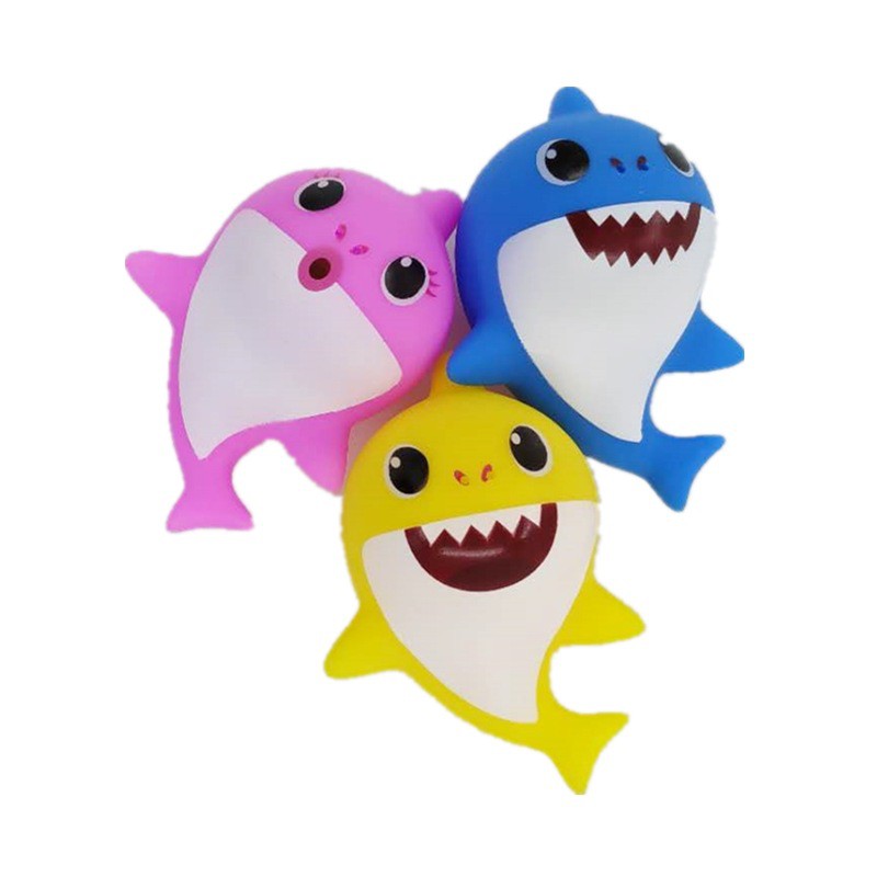 Mô Hình Cá Mập Đồ Chơi Mềm Mại Vui Nhộn Cho Bé Khi Tắm