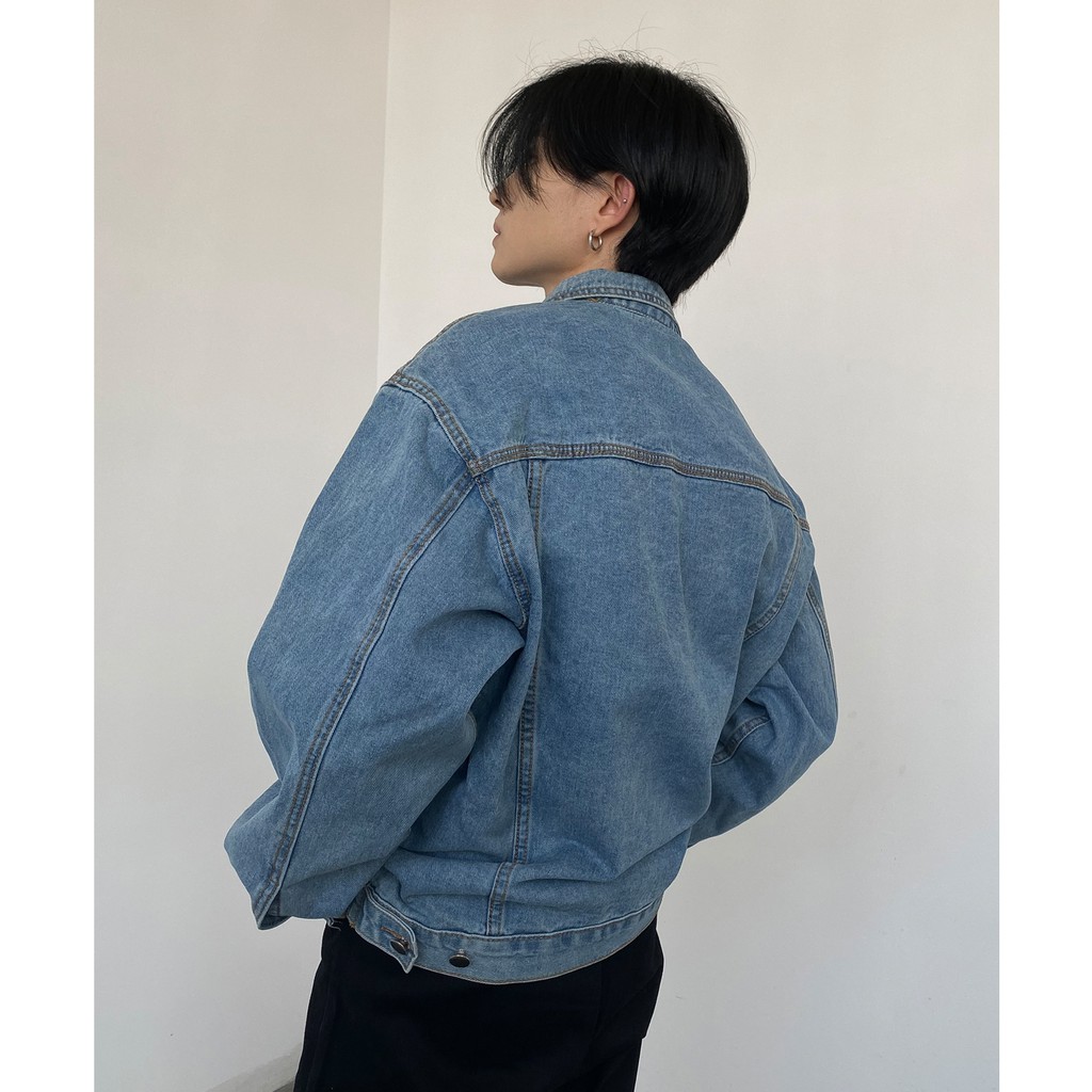 Áo khoác jeans Oversize Genisboy (Order)