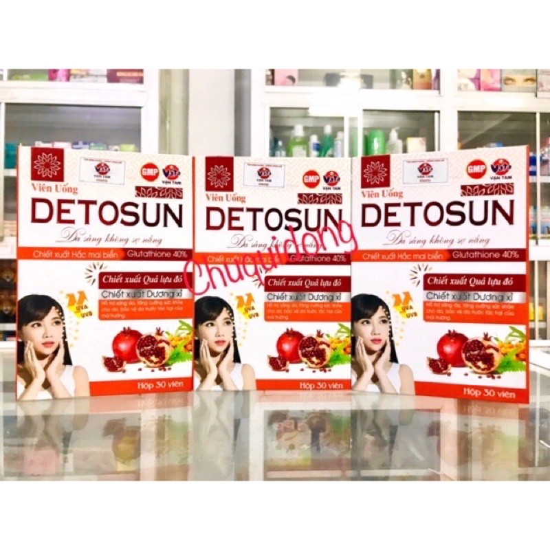 DETOSUN viên uông chống nắng