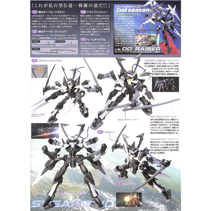 Mô Hình Gundam Bandai HG 046 Susanowo 1/144 Gundam 00 [GDB] [BHG]