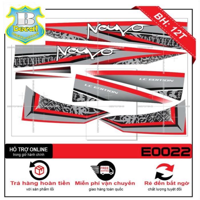 Tem NOUVO 1 ĐỎ XÁM