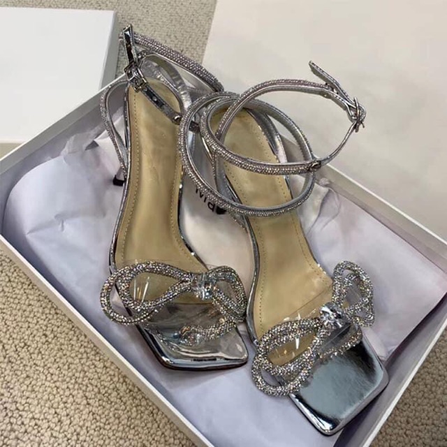 Sandal quai nơ đá