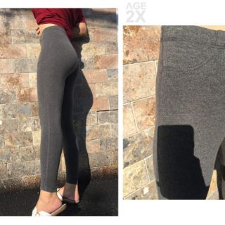 Quần Legging Trơn #AGE2X 2 Màu
