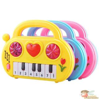 Đàn organ điện mini có đèn led cho bé