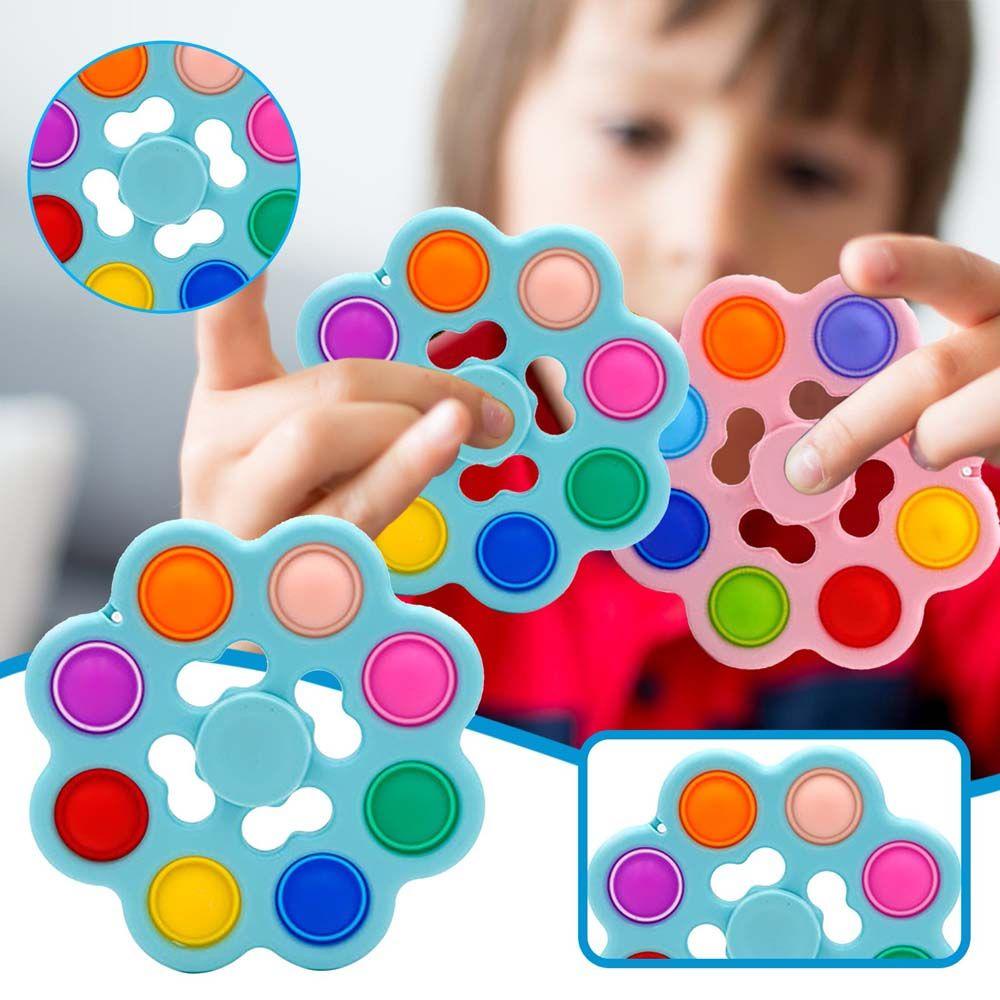 Con Quay Đồ Chơi Fidget Spinner REBUY1 BằNg Silicone GiúP GiảM stress Cho NgườI LớN
