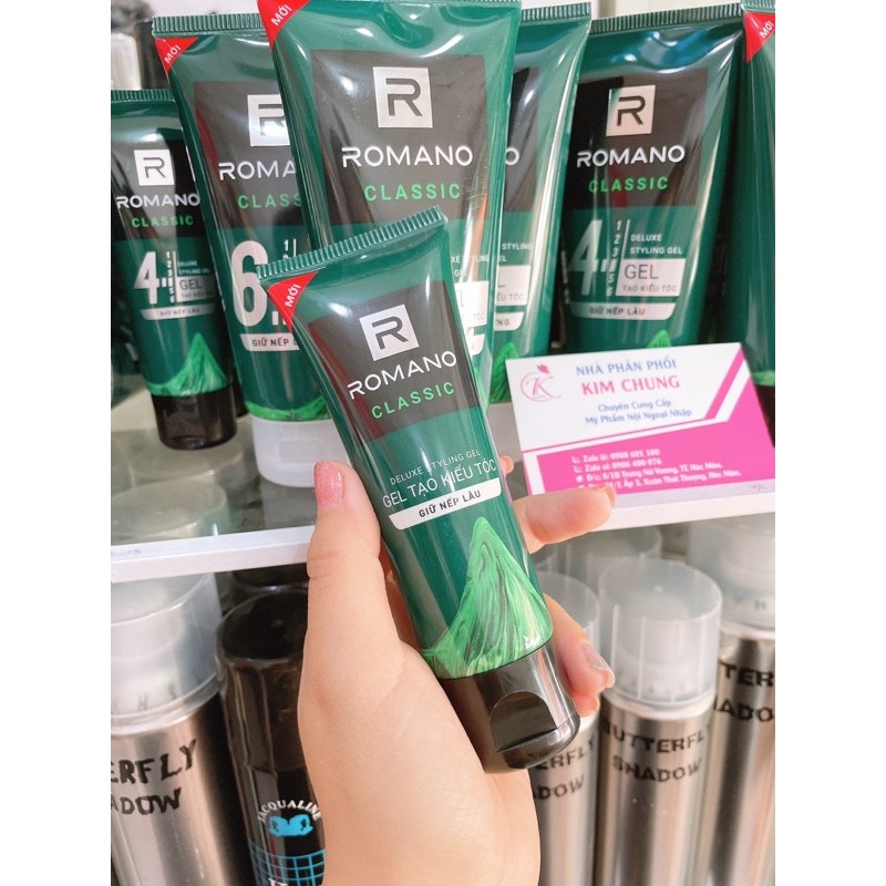 Gel Vuốt Tóc ROMANO CLASSIC