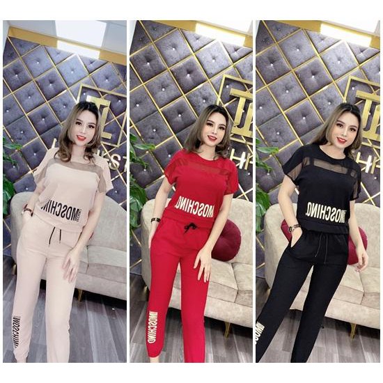 Đồ Bộ Thể Thao, Bao Đẹp, Chất Thun Cotton 100%, 3 size L, XL, XXL, 45kg đến 80kg vừa, BB016