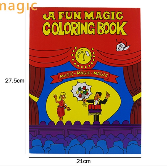 Ảo thuật sách đổi màu hoạt hình