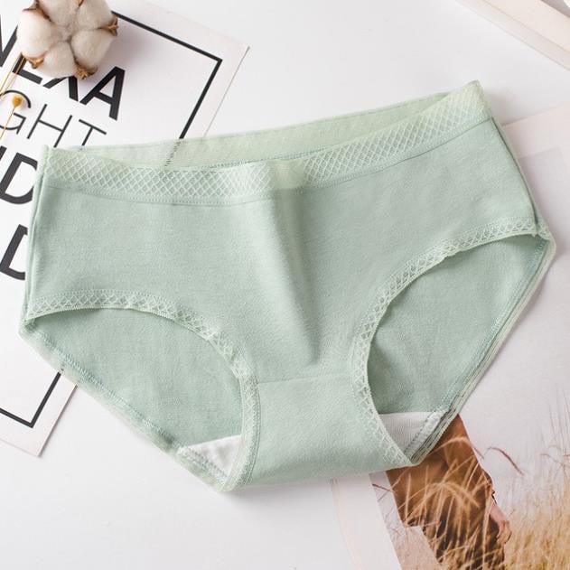 Quần lót nữ chất liêu cotton cạp lưới cao cấp | BigBuy360 - bigbuy360.vn