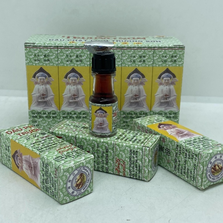 Dầu Gió Phật Linh Trường Sơn chai 1.5ml -5ml giảm cảm , ho, sổ mũi, đau nhức