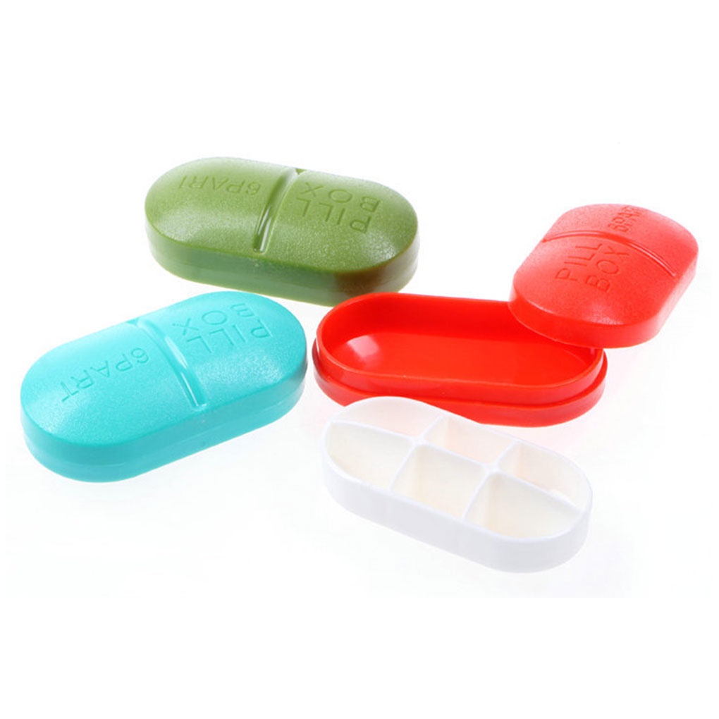 Compartment Travel Pill Box Organizer Tablet Storage Dispenser Container Holder Pill Case Box
