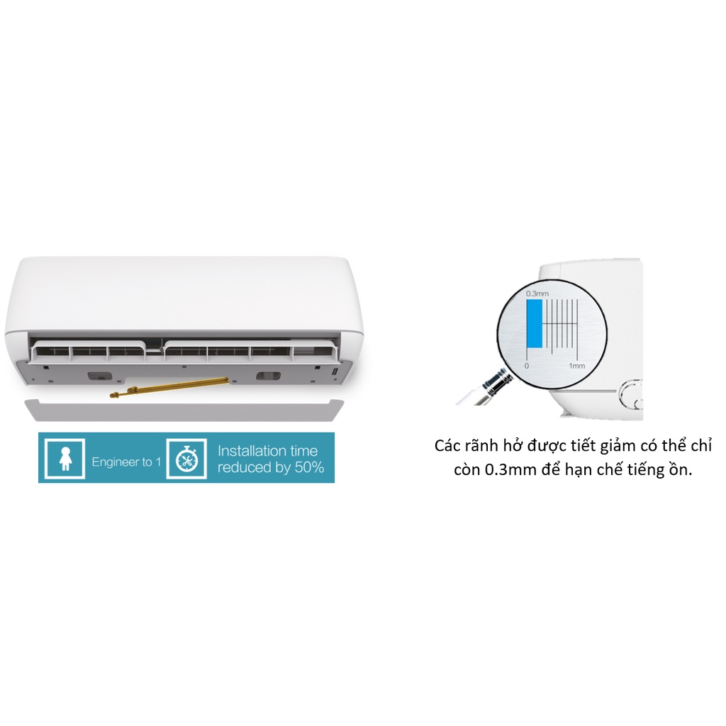 Máy Lạnh Casper Inverter 1.0 Hp MC-09IS33 / GC-09IS33