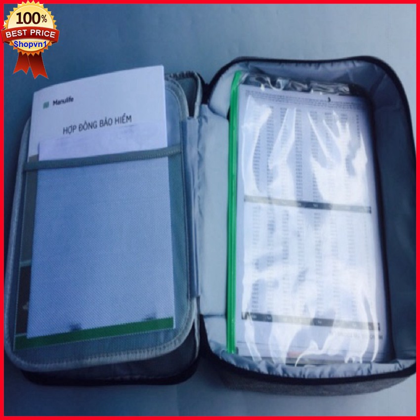 Túi đựng tài liệu có quai xách thích hợp để giấy tờ, tài liệu tuy thân thiết kế hình cặp xách | BigBuy360 - bigbuy360.vn