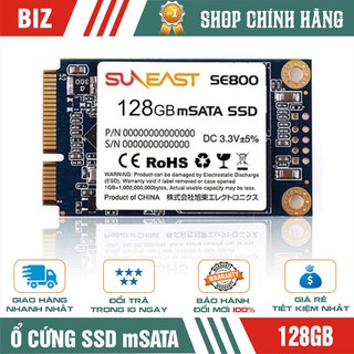 Ổ cứng SSD Suneast Msata 128GB SE800 Chính hãng - Bảo hành 36 tháng