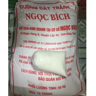 Đường lẻ Cát trắng .1 ký(hạt to-hạt nhuyễn)