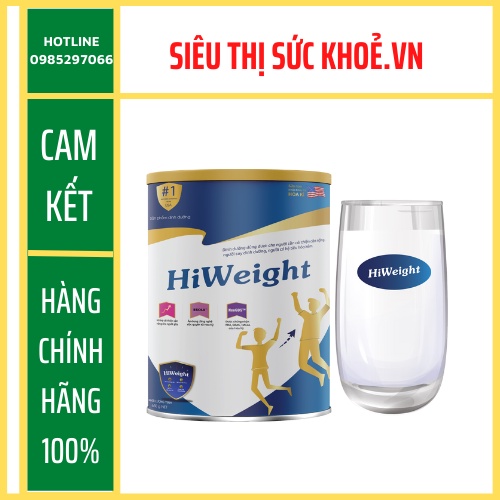 Sữa HIWEIGHT [CHÍNH HÃNG] Sữa tăng cân HiWeight giúp tăng cân cho người gầy