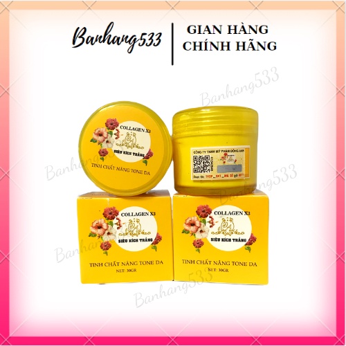 Kem kích trắng x3