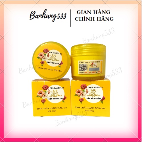 KÍCH TRẮNG X3 COLLAGEN