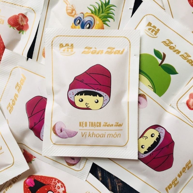 KẸO THẠCH ZON ZAI HƯƠNG VỊ TRÁI CÂY