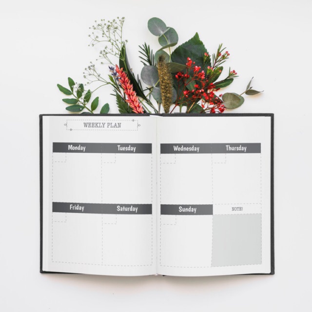 SỔ PLANNER: BlackWhite Version