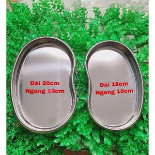 khay hạt đậu inox đựng đồ y tế và đồ xăm
