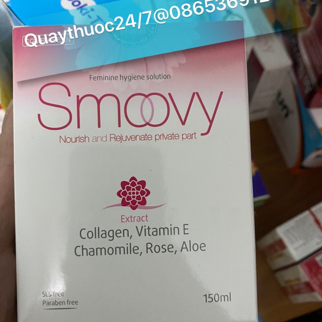 ✅DUNG DỊCH VỆ SINH SMOOVY (150ml)