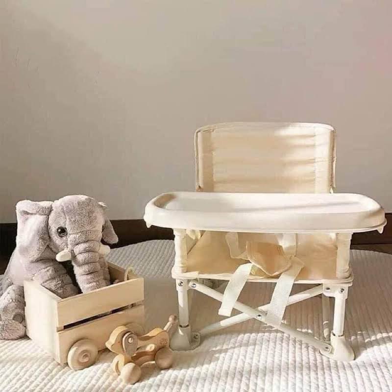 Ghế ăn dặm có thể gấp gọn được siêu nhỏ gọn, đa năng cho bé
