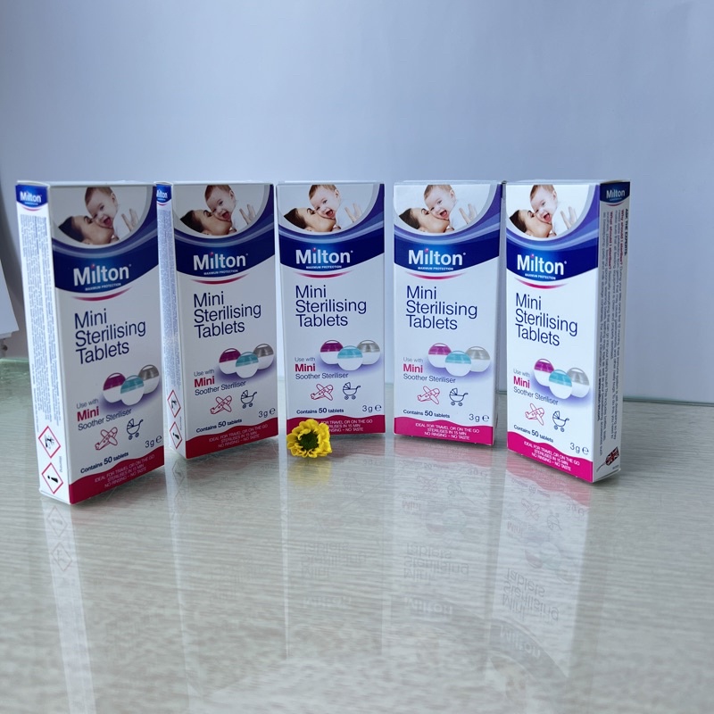Combo 5 hộp tiệt trùng Milton