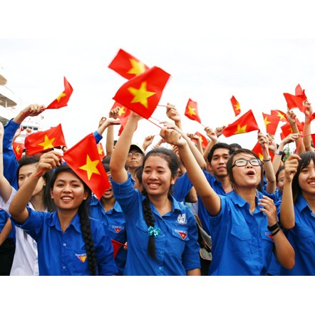 (ÁO ĐOÀN THANH NIÊN TÌNH NGUYỆN DÀI TAY NAM NỮ )