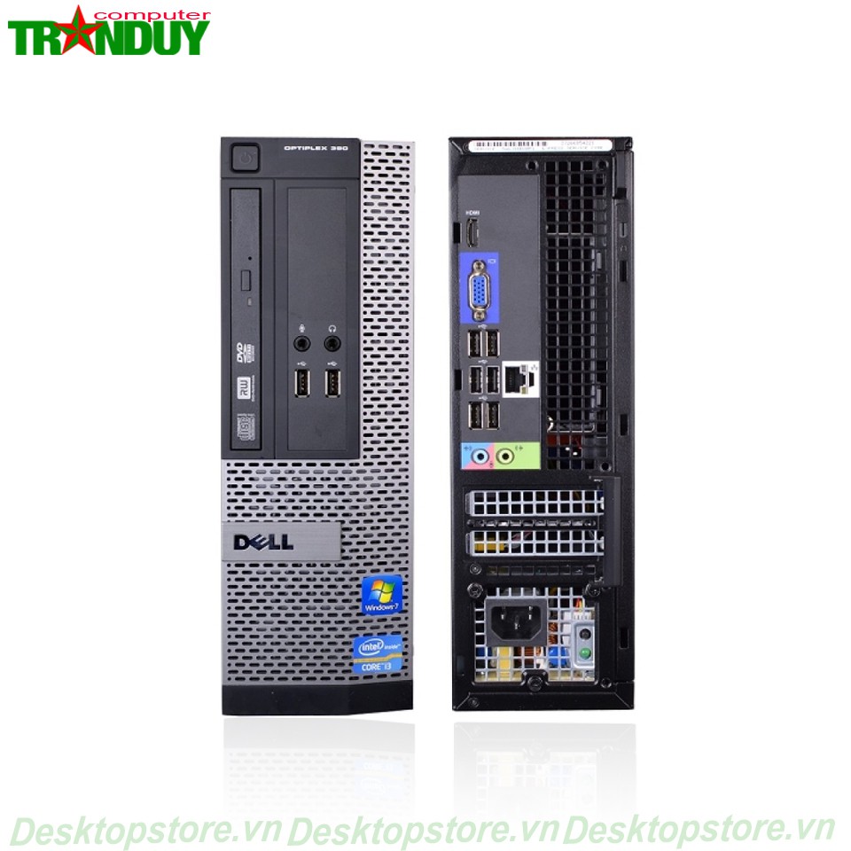 Máy Tính Bàn Dell Optiplex 390SFF/Core I3-2100(3M.3.1Ghz)/ Likenew FullBox 99%/ BH 24 Tháng | WebRaoVat - webraovat.net.vn