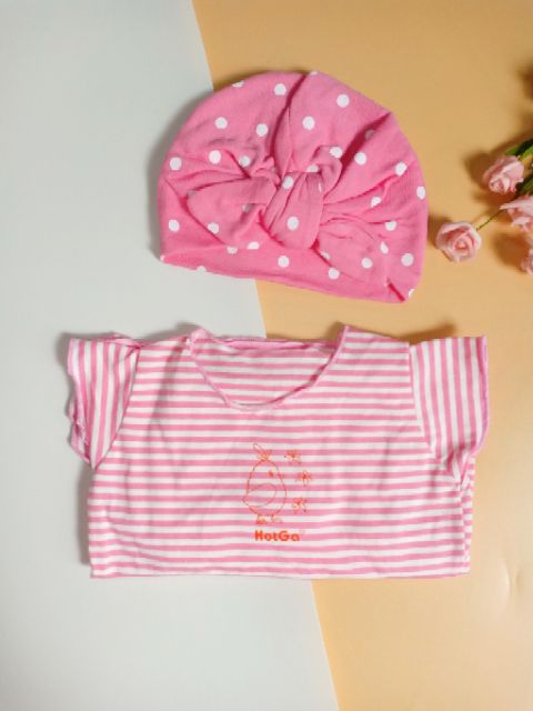 Combo 5 bộ mát hotga tay dài cho bé 4-10kg khách chọn