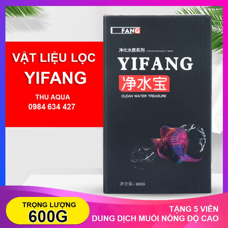 Vật liệu lọc Purigen YIFANG LÀM TRONG NƯỚC KHỬ ĐỘC BỂ CÁ