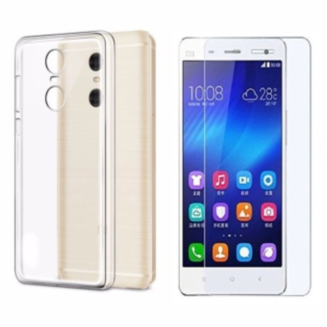 Combo: Kính+ ốp Xiaomi Note4X/ Note4