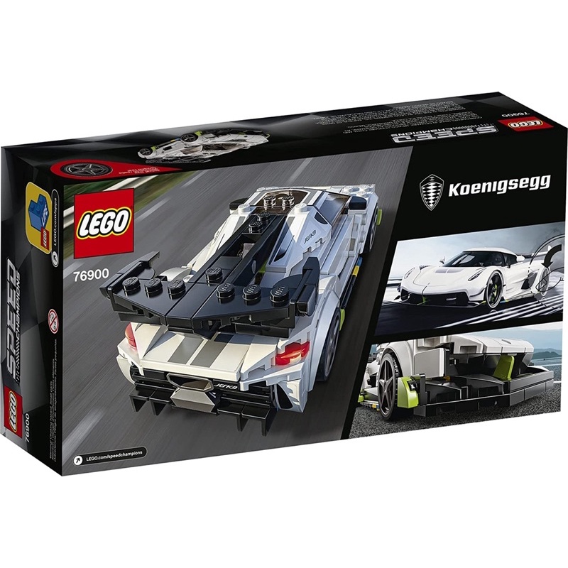 LEGO SPEED CHAMPIONS - 76900 - KOENLGSEGG JECKO