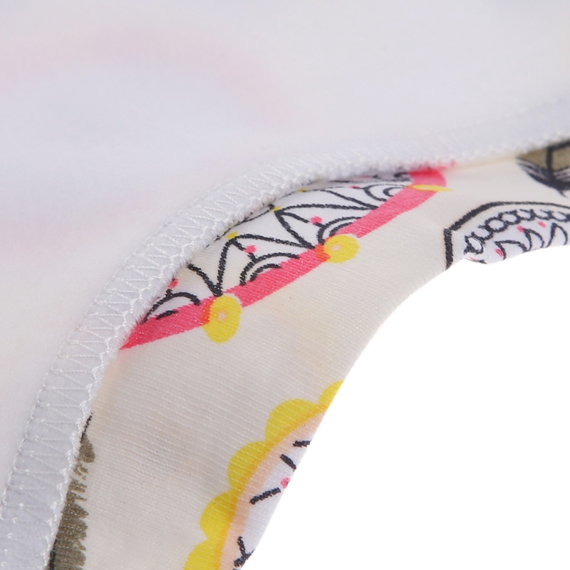 Yếm Ăn Cotton Hình Tam Giác Dễ Thương Cho Bé