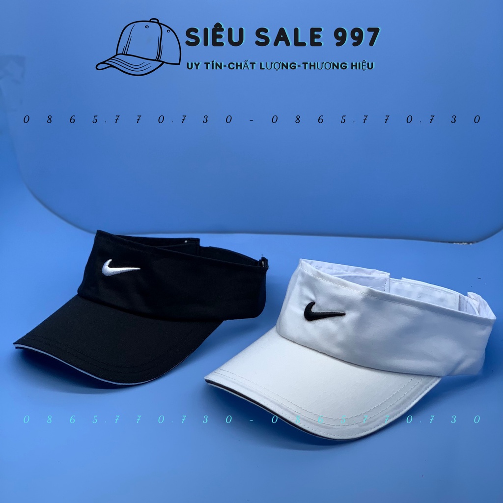 Mũ Lưỡi Trai Nữa Đầu Logo NAI KÌ Thể Thao Hàng Đẹp Như Hình, Nón Nữa Đầu Thời Trang Cá Tính