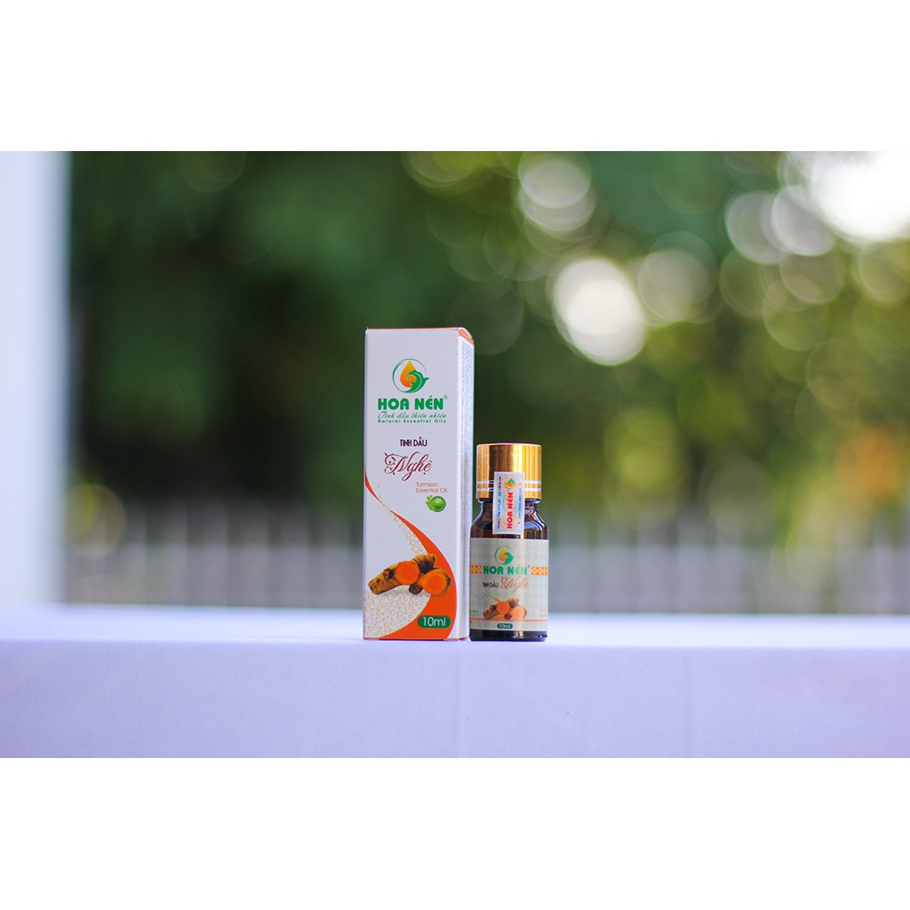 Tinh dầu Nghệ - Hoa Nén - Khử mùi, mờ sẹo, dưỡng trắng da - 10ml