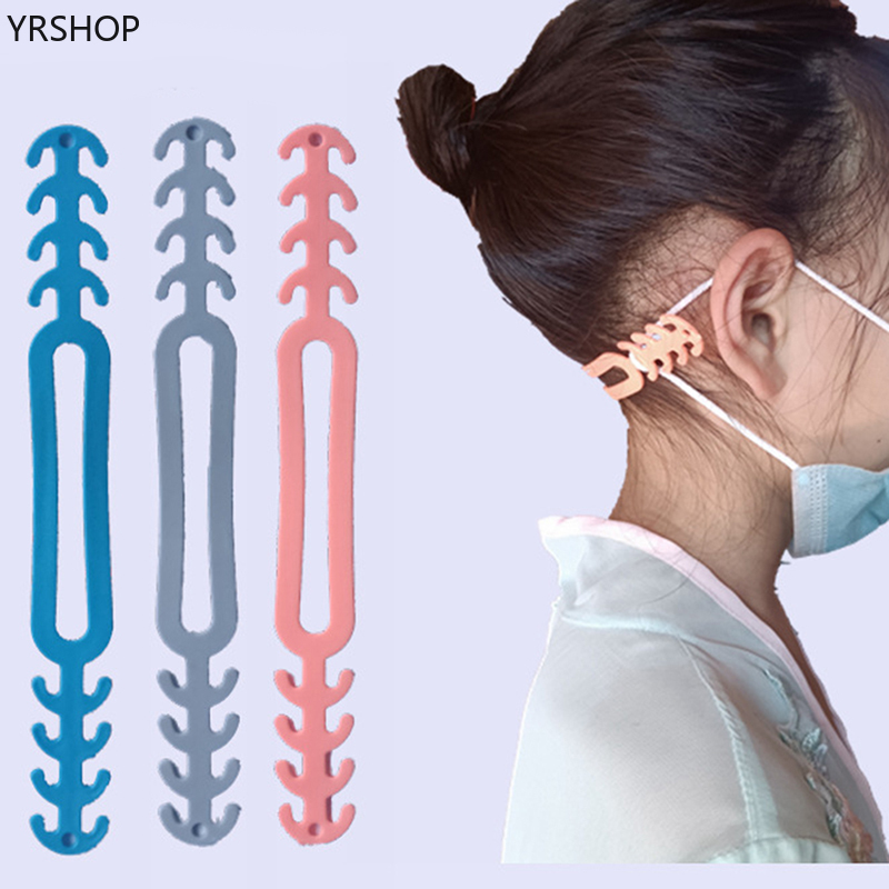 (Hàng Mới Về) Mặt Nạ Đeo Tai Bằng Silicone Chống Trượt Tiện Dụng