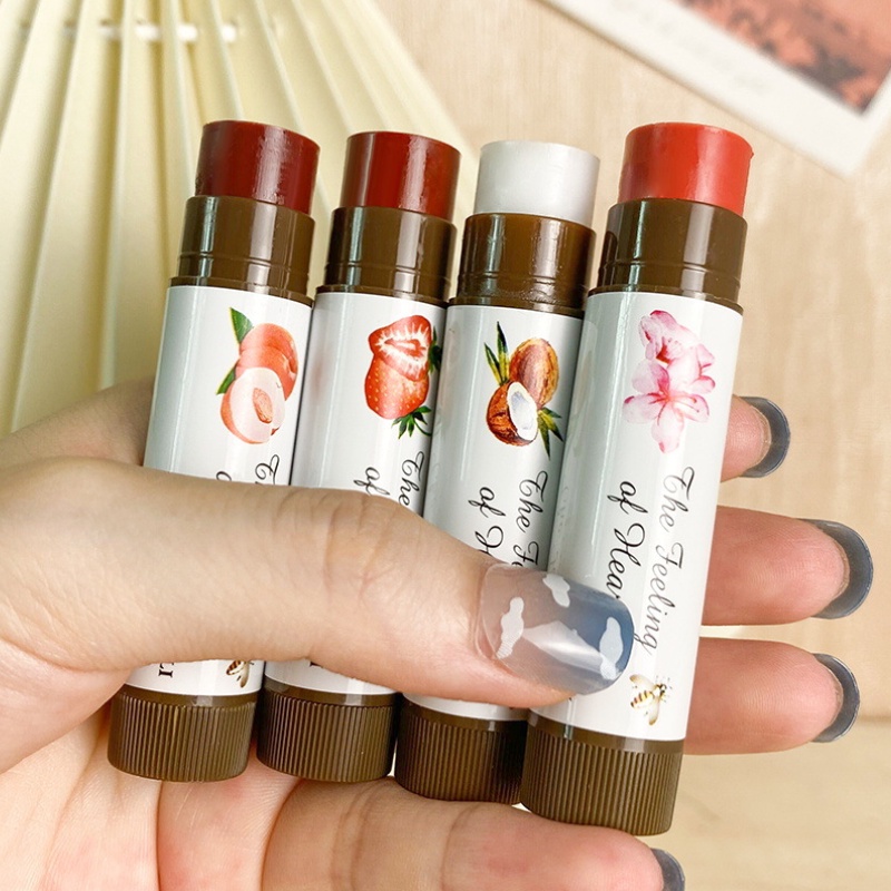 Son Môi Dưỡng Ẩm Không Màu Thay Đổi Theo Nhiệt Độ Với 4 Màu Tùy Chọn