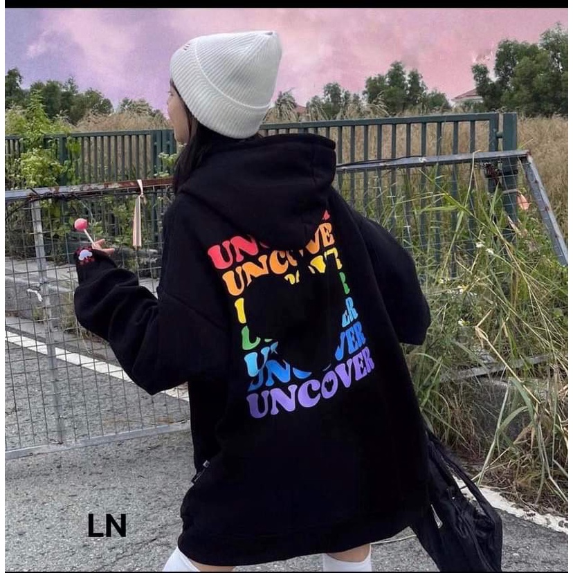 Áo Hoodie Nam Nữ Un Over  From Rộng Chất Nỉ Unisex, Áo hoodie Nữ  CHỮ  Nhiều Màu