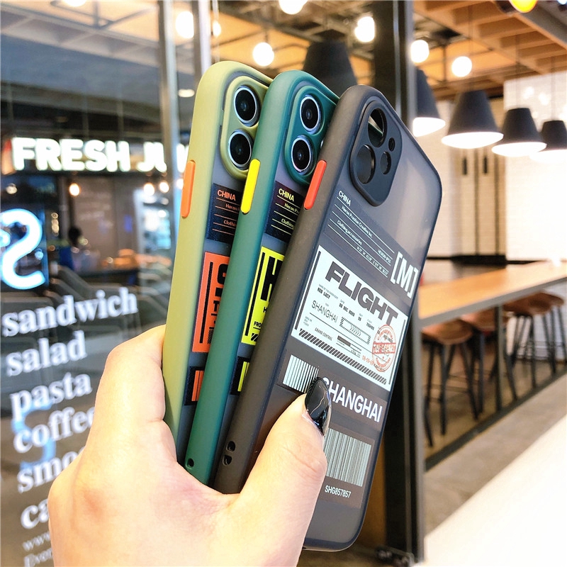 Ốp điện thoại thiết kế họa tiết vé máy bay cho iPhone 13 Pro Max 12Mini 11 Pro Max 7Plus 8 Plus | BigBuy360 - bigbuy360.vn