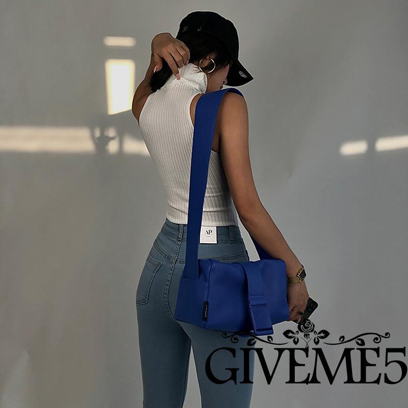 Áo Dệt Kim Nữ Sát Nách Cổ Cao Màu Sắc Thanh Lịch