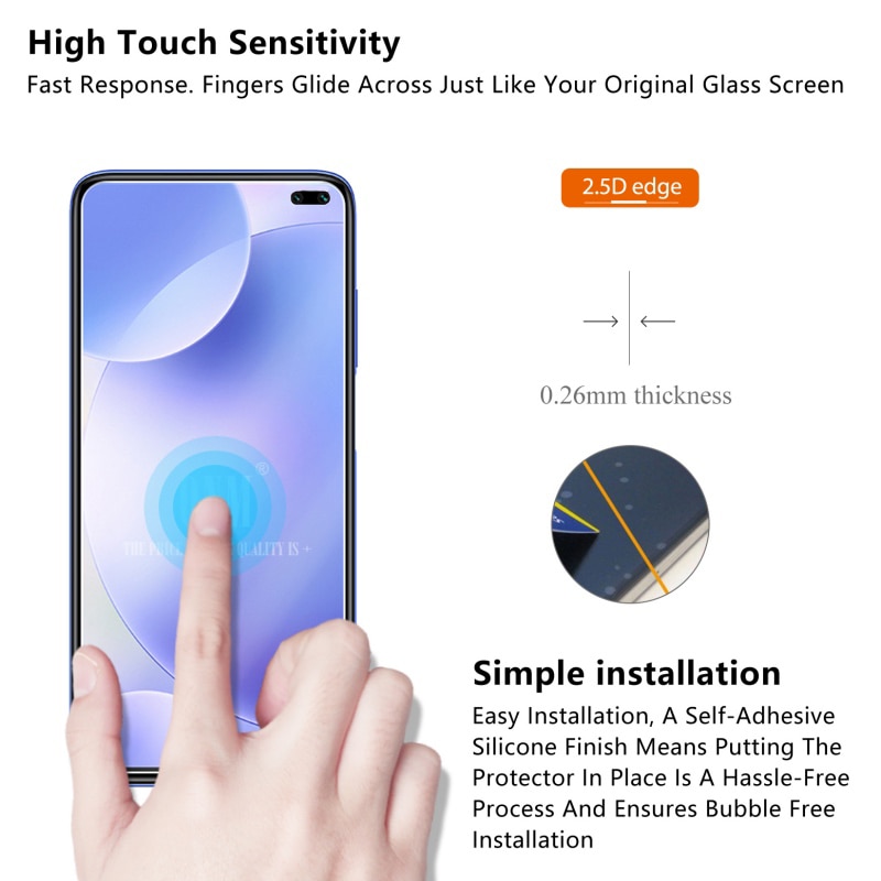 Miếng Dán Kính Cường Lực Cho Xiaomi Redmi K30, Dán Màn Hình Xiaomi, Bảo Vệ Màn Hình, Tránh Các Vết Xước Cho Màn Hình