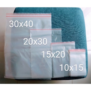 100G TÚI ZIPPER CHỈ ĐỎ