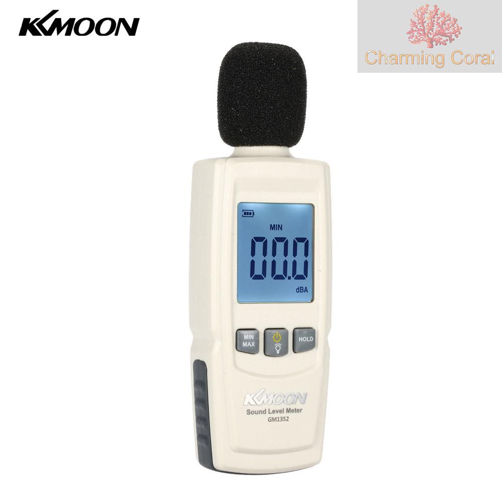 Kkmoon Máy Đo Độ Ồn Âm Thanh Kỹ Thuật Số Lcd 30-130db