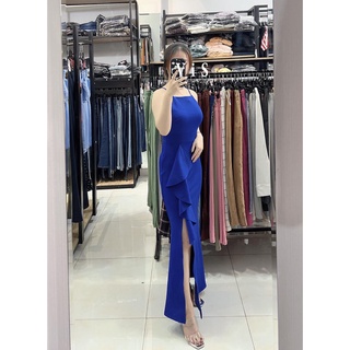 Đầm dự tiệc nữ xẻ tà
