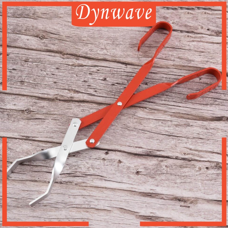 [DYNWAVE]Campfire Tongs Log Grabber Firewood Fire Pit Tools Camping Fireplace Tools